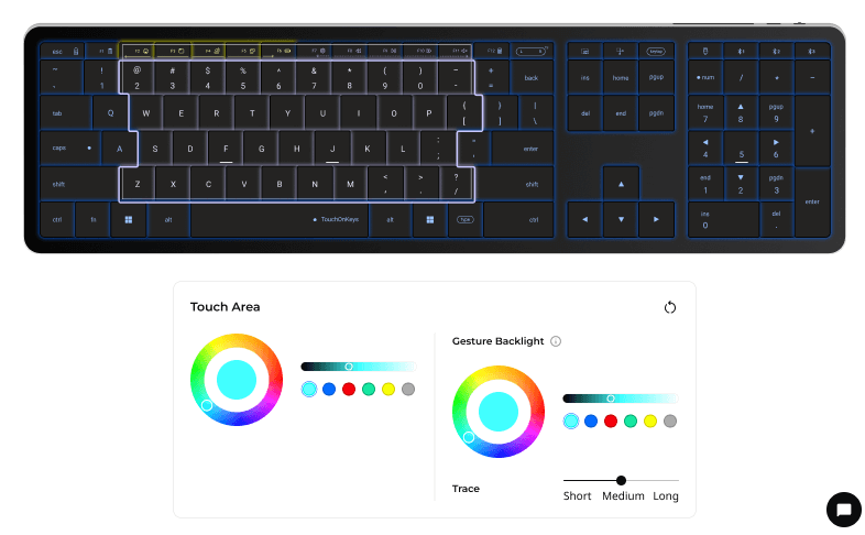 CLVX 1 Gesture Keyboard