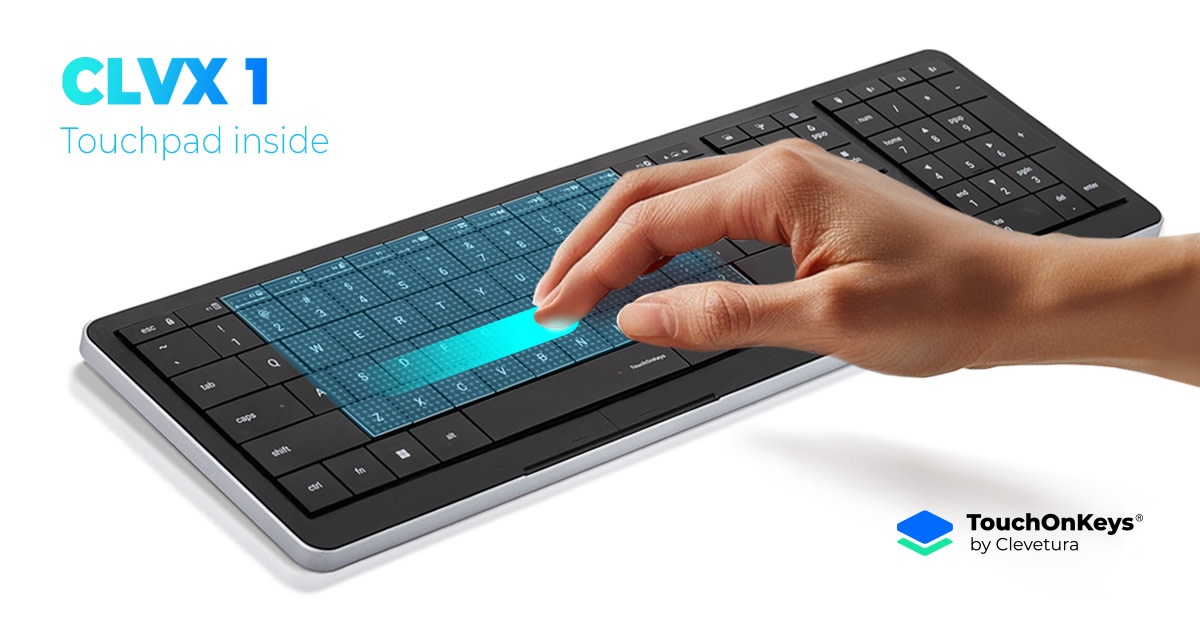 CLVX 1 Gesture Keyboard
