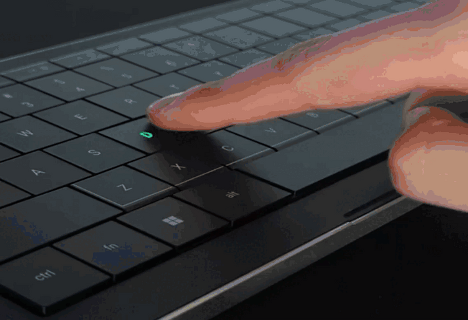 CLVX 1 Gesture Keyboard