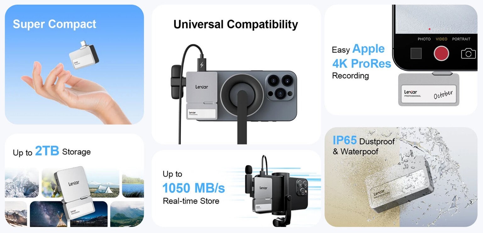 Lexar Professional Go Portable SSD