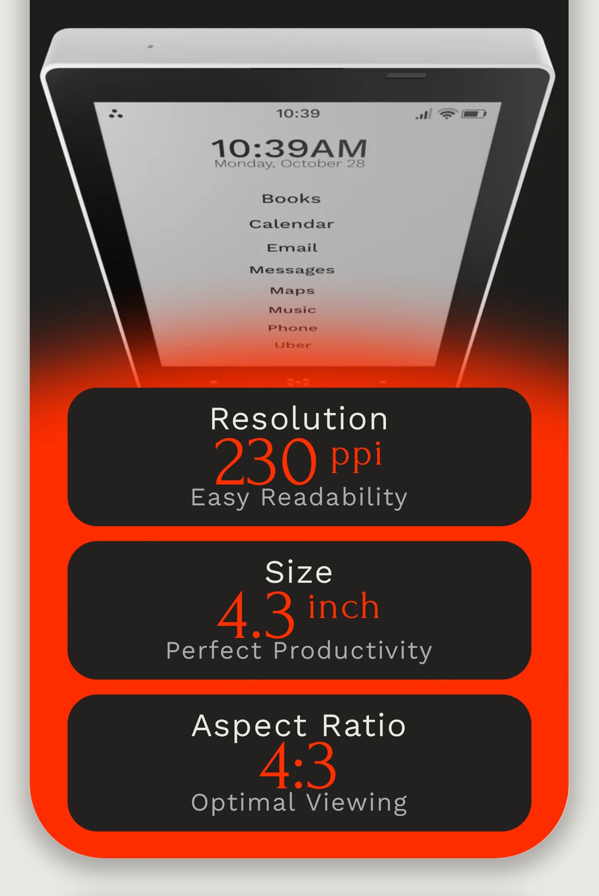 The Minimal Phone