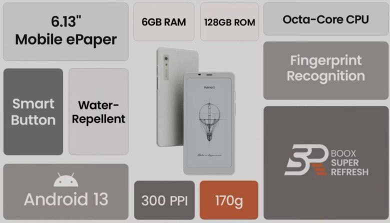 Boox Palma 2 specifications 