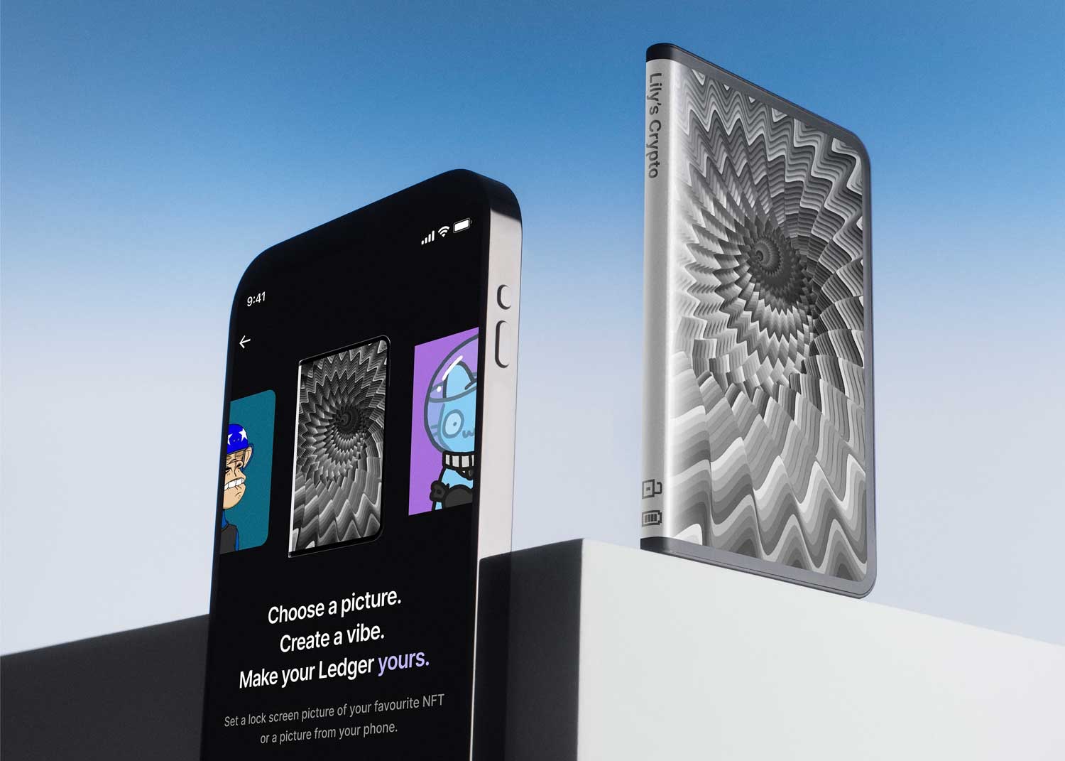 Ledger Stax wallpaper