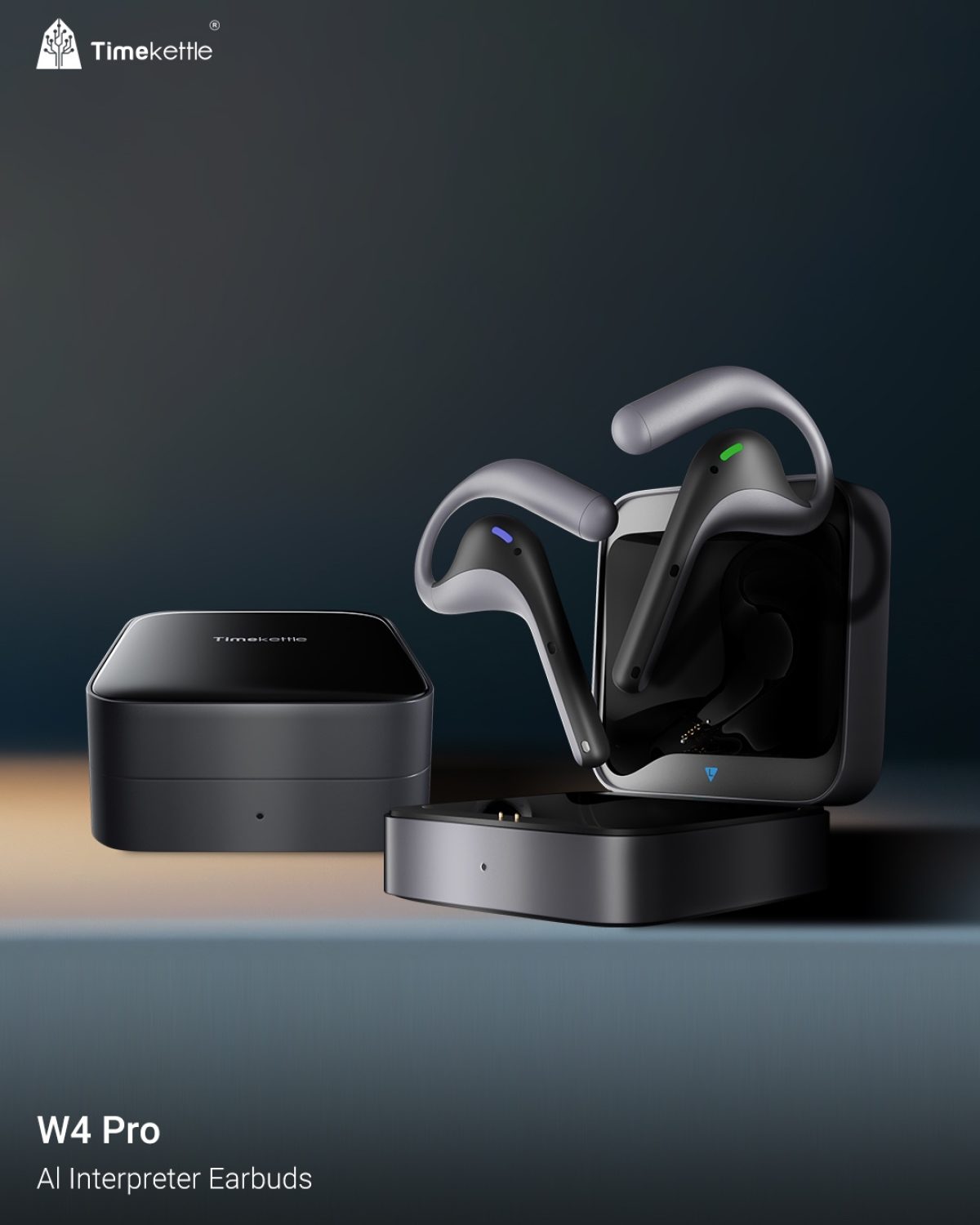イヤホン Timekettle AI Interpreter Earbuds W4 Pro W4 Pro - AI Interpreter Earbuds – Timekettle