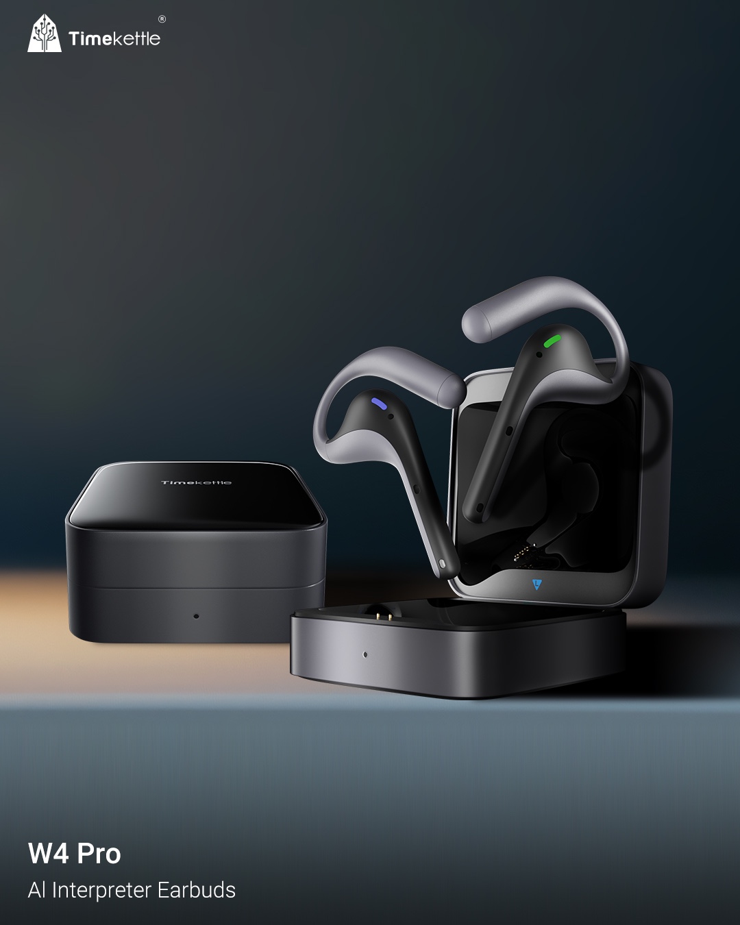 W4 Pro AI Interpreter Earbuds