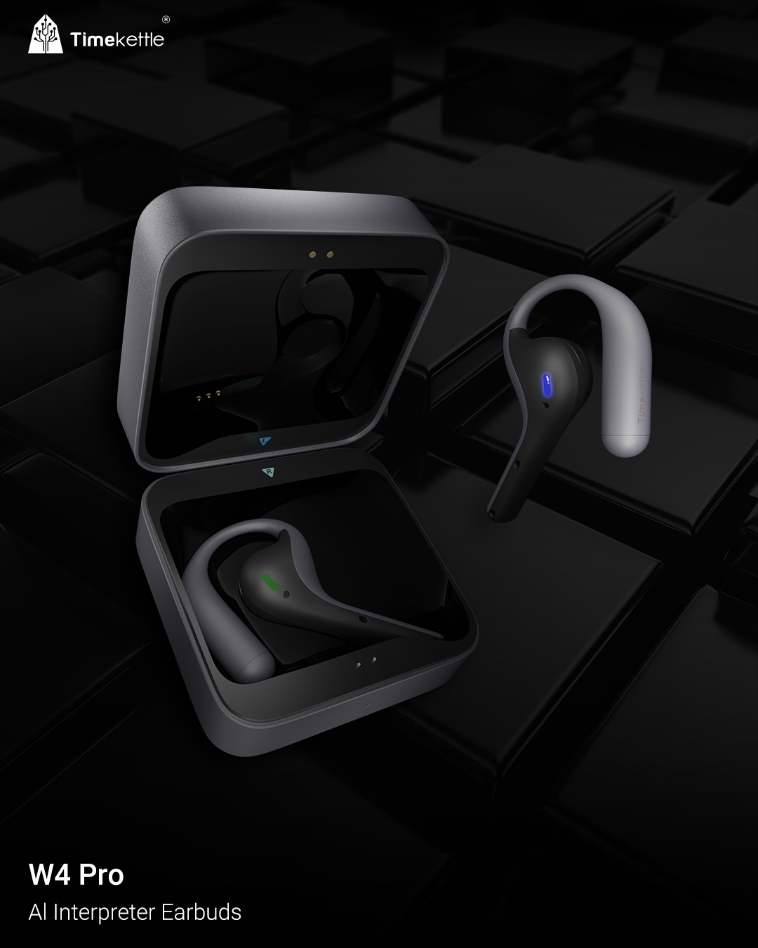 W4 Pro AI Interpreter Earbuds