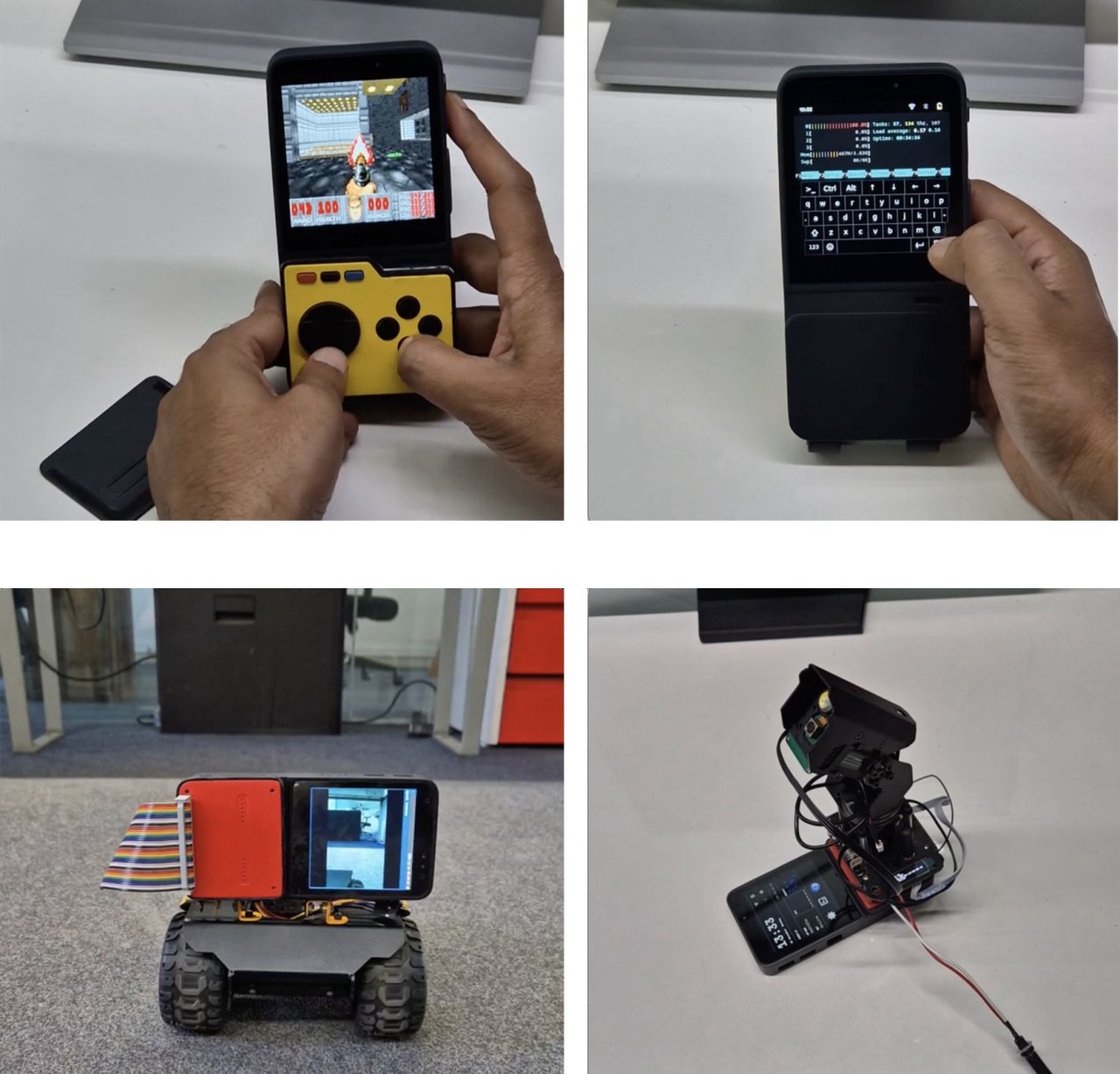 Mecha Comet: The Modular Linux Handheld