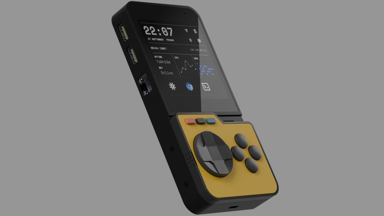 Mecha Comet: The Modular Linux Handheld