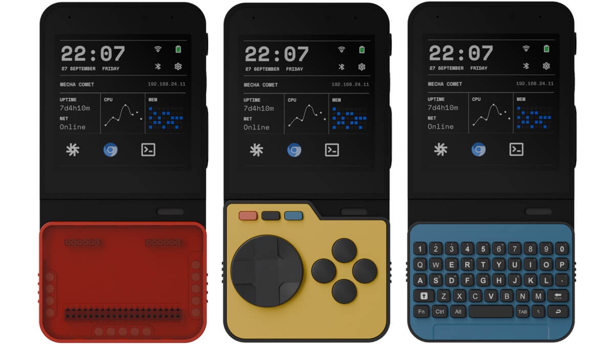 Mecha Comet: The Modular Linux Handheld