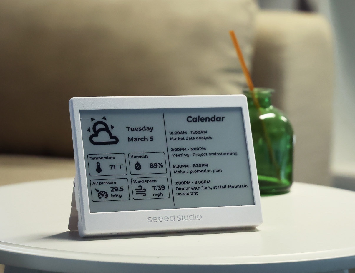XIAO 7.5” ePaper Panel