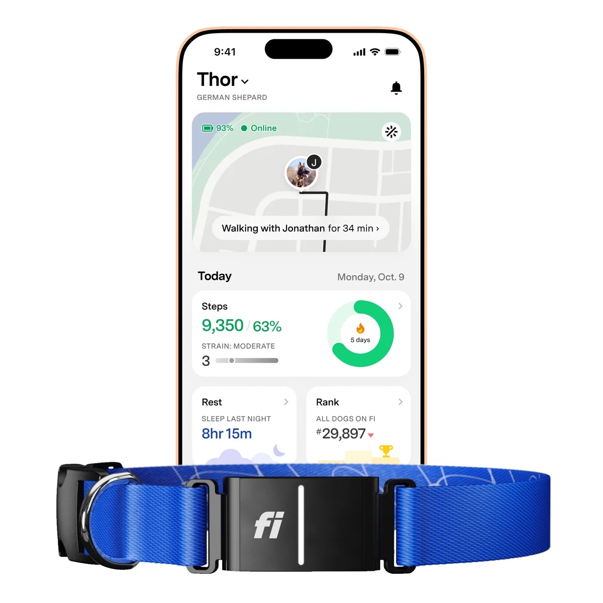 The Fi Series 3+ Smart Collar